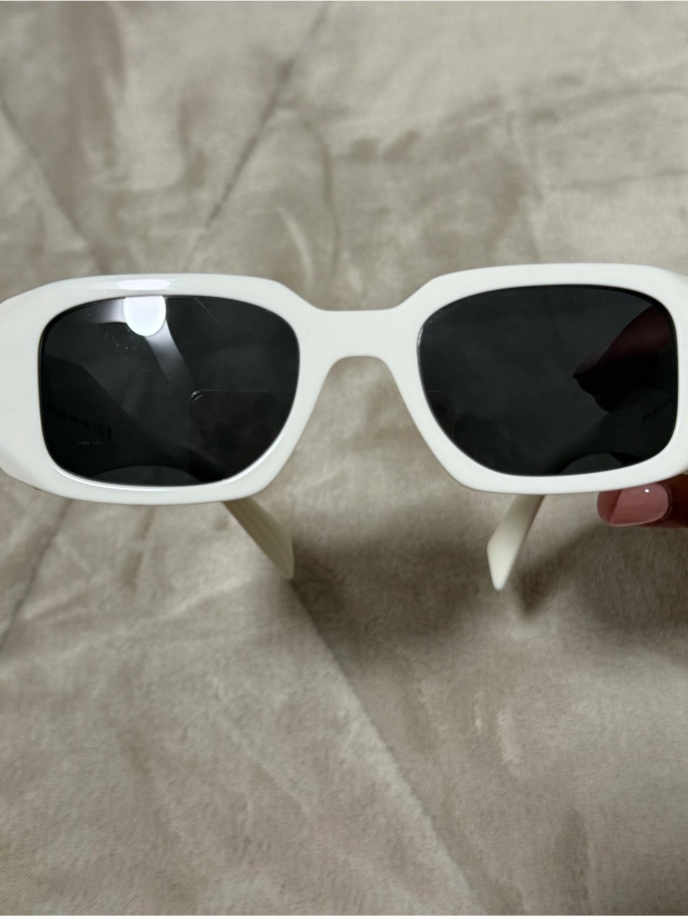 Prada White Sunglasses - Picture 10 of 16